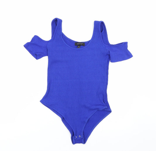 Womens UK Size 8 Atmosphere One-Piece Blue Catsuit