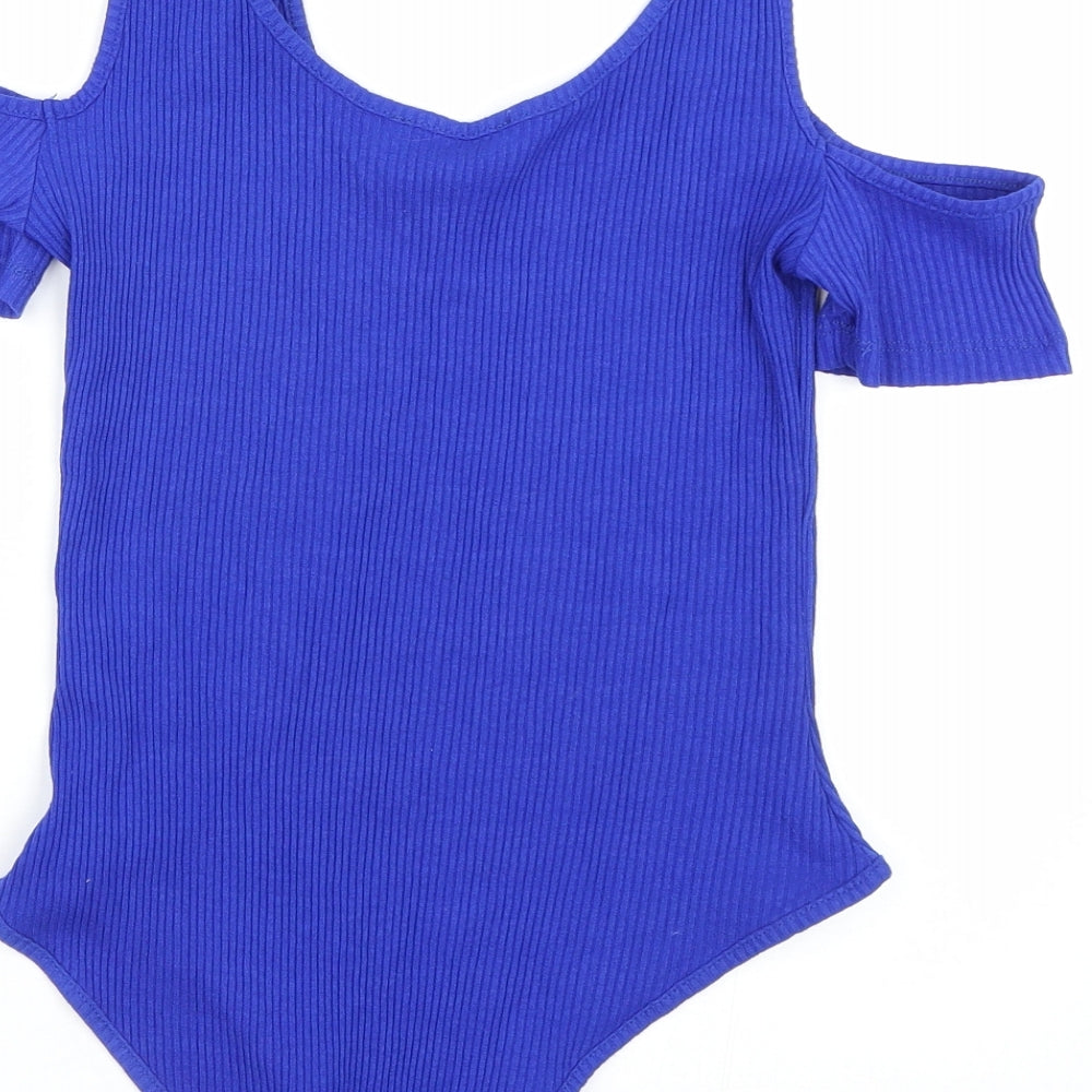 Atmosphere Womens Blue Catsuit One-Piece Size 8