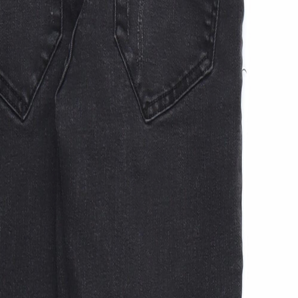 Asylum denim Womens Black Skinny Jeans Size 30 L27 in