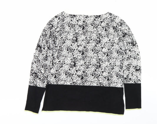 Womens UK Size 10 NEXT Black Pullover Jumper