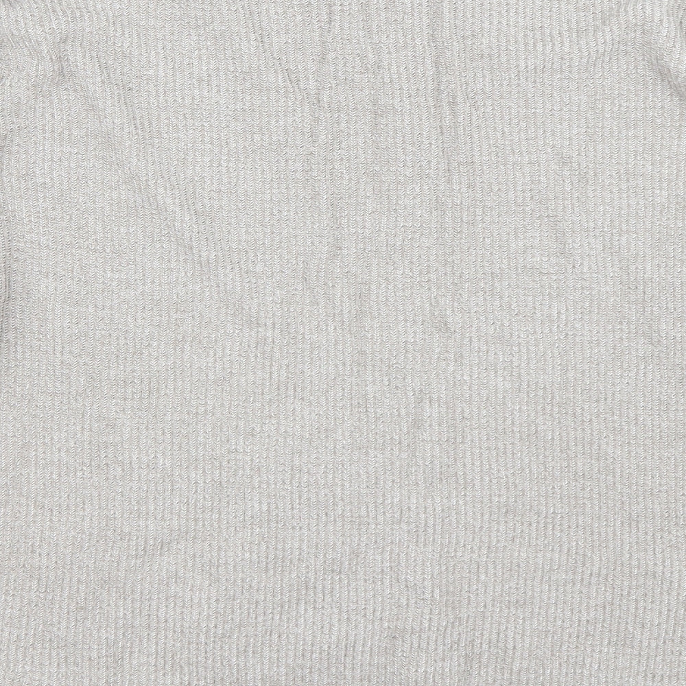 Womens UK Size M River Island Beige Pullover Jumper