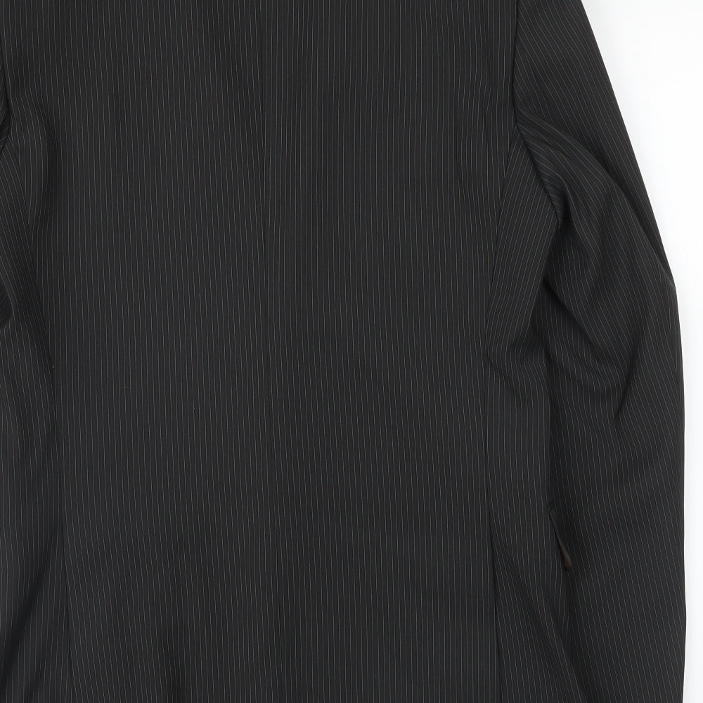 Mens UK Size 36 Milan Regular Black Suit Jacket
