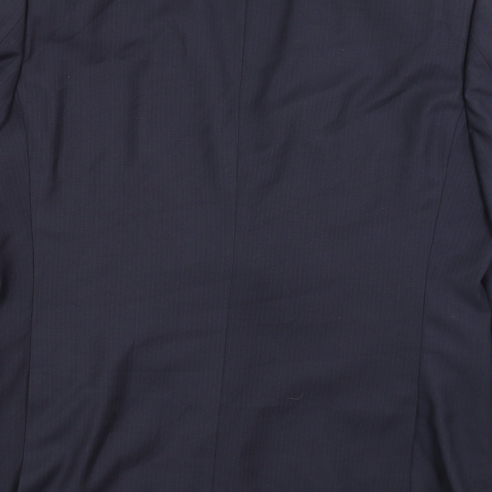 Mens UK Size XL Greenwoods Regular Blue Suit Jacket