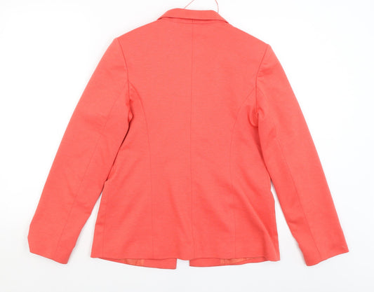 Oasis Womens Red   Jacket Blazer Size 12