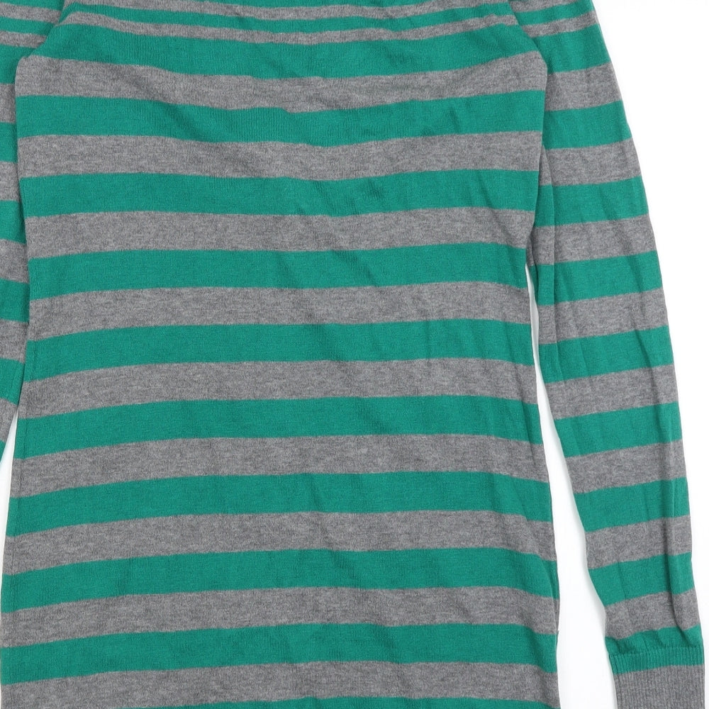 Womens UK Size 8 NEXT Green Cardigan Jumper