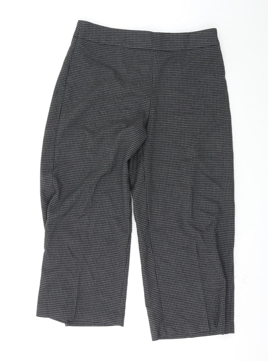 Womens UK Size 12 RESERVED Regular Fit Grey Trousers