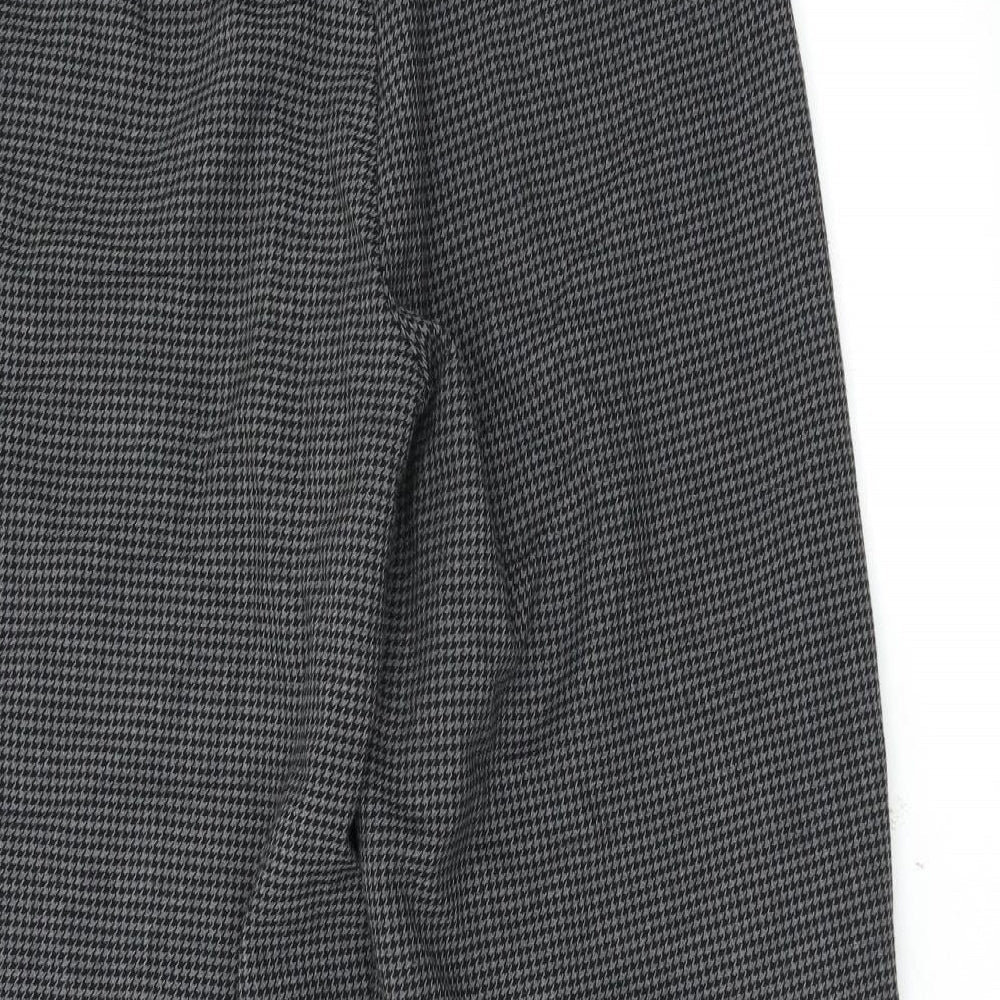 RESERVED Womens Grey Trousers Size 12 L24 in