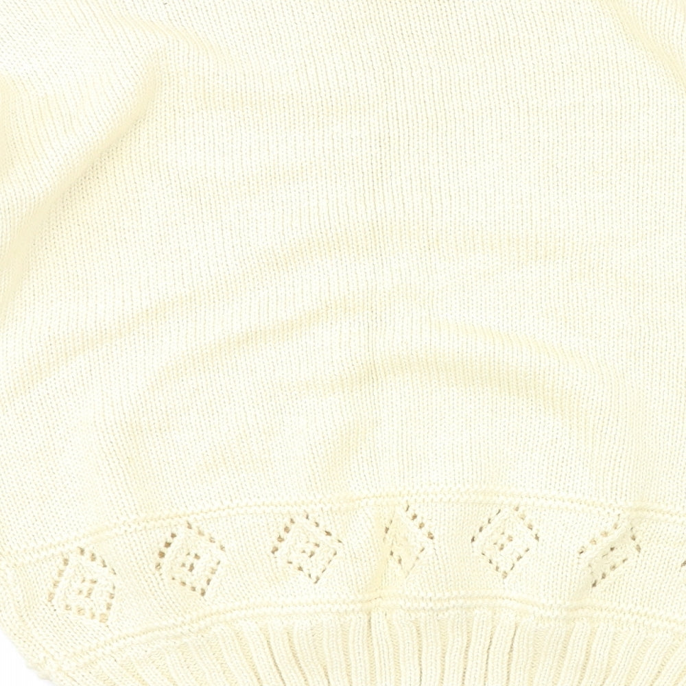 Womens UK Size 16 BHS Yellow Pullover Jumper