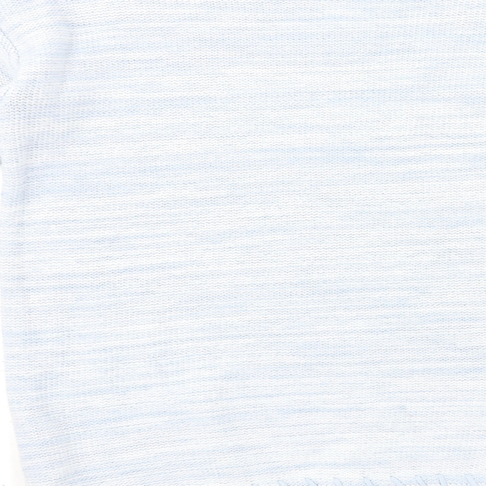 Womens UK Size 8 Marks and Spencer Blue Pullover Jumper