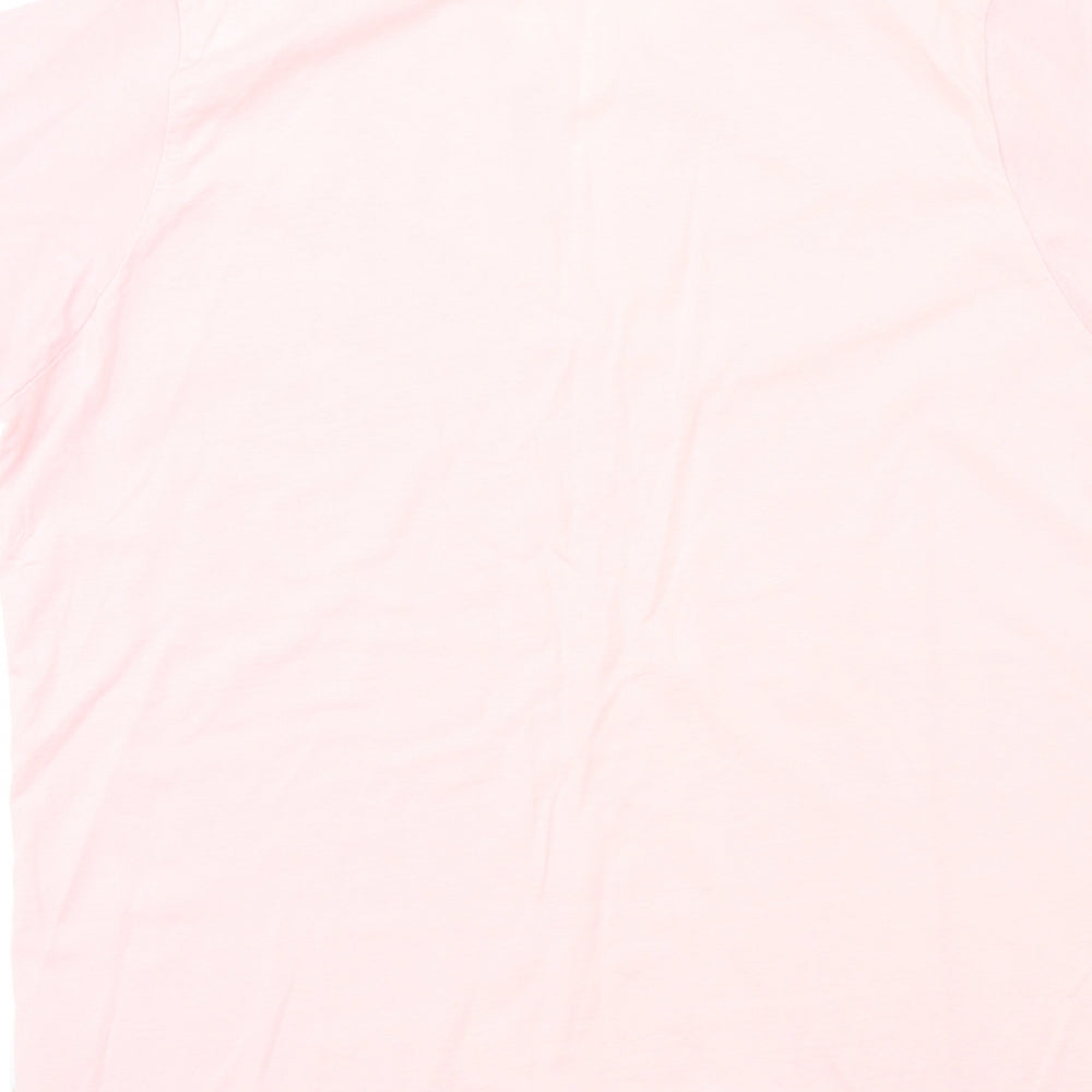 Womens UK Size 16 EWM Pink Basic T-Shirt