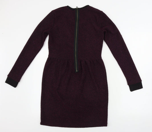 Topshop Womens Purple Bodycon Size 10