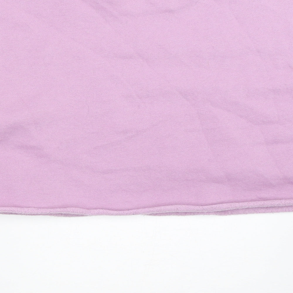 H&M Womens Purple Pullover Sweatshirt Size L