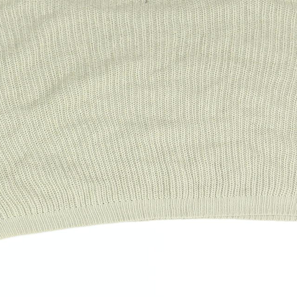 Womens UK Size M PRETTYLITTLETHING Beige Pullover Jumper