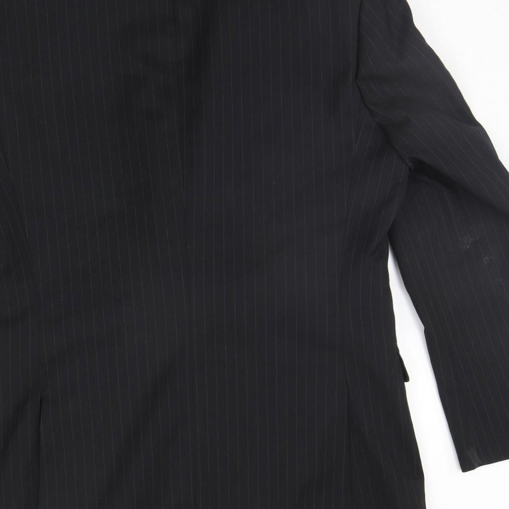 Mens UK Size L Burton Regular Black Suit Jacket