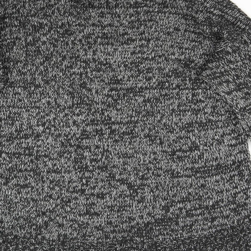 Womens UK Size M New Look Grey Pullover Jumper