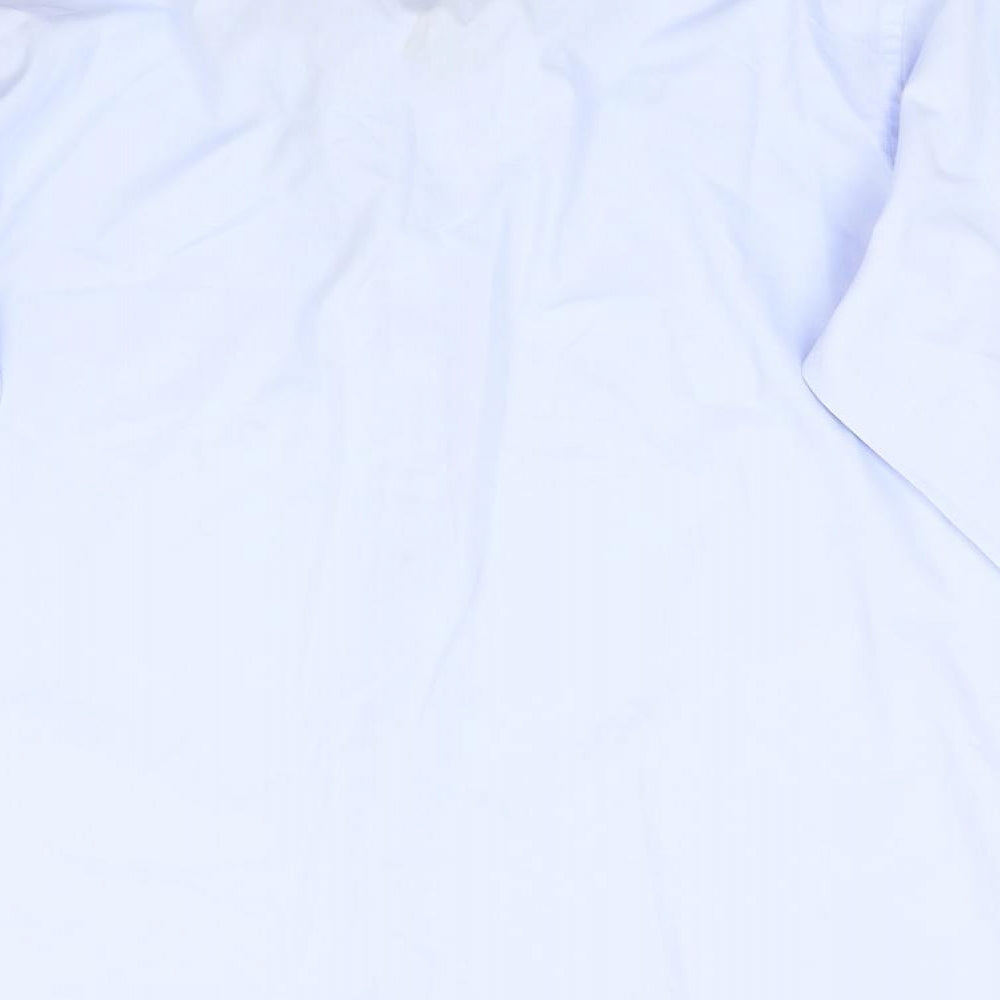 Primark Mens Blue Button-Up Size XL