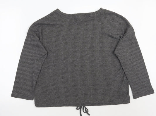TU Womens Grey Pullover Jumper Size 14