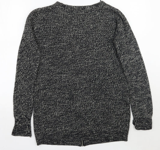 Papaya Womens Black Jacket Coatigan Size M