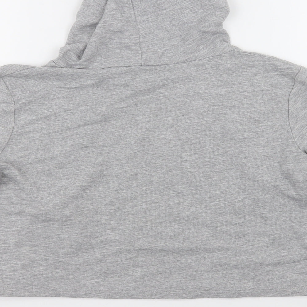 Select Womens Grey Pullover Hoodie Size 12