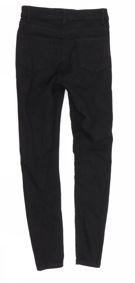 Denim Co Womens Black Skinny Jeans Size 6 L27 in