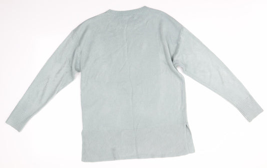 Womens UK Size 12 Matalan Green Pullover Jumper