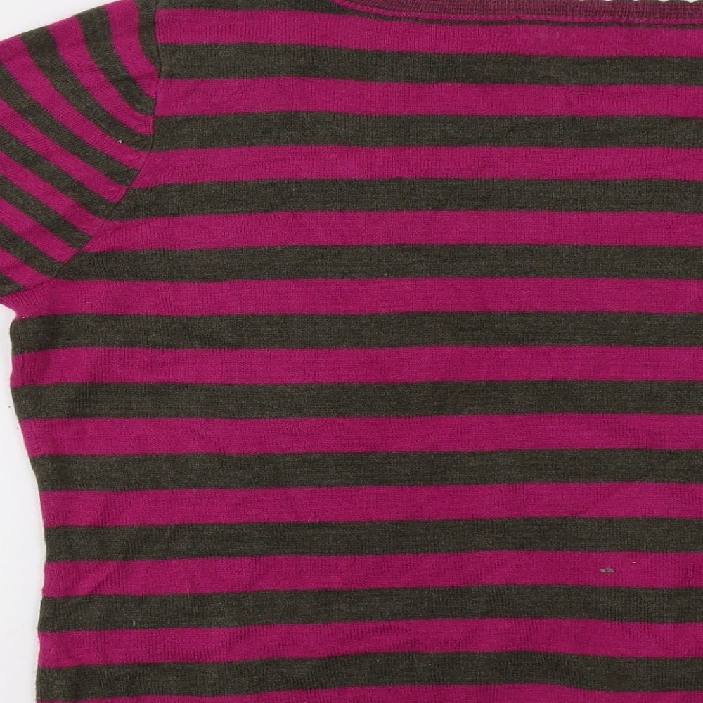 Womens UK Size 16 M&S Pink Pullover Jumper