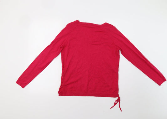 TU Womens Pink Pullover Jumper Size 12