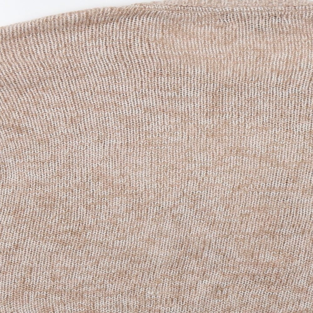 Womens UK Size 10 Internacionale Beige Pullover Jumper