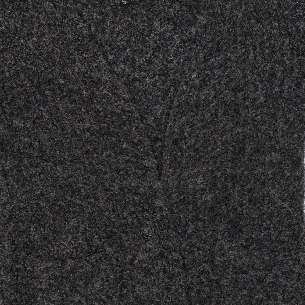 Primark Womens Grey Overcoat Coatigan Size 10