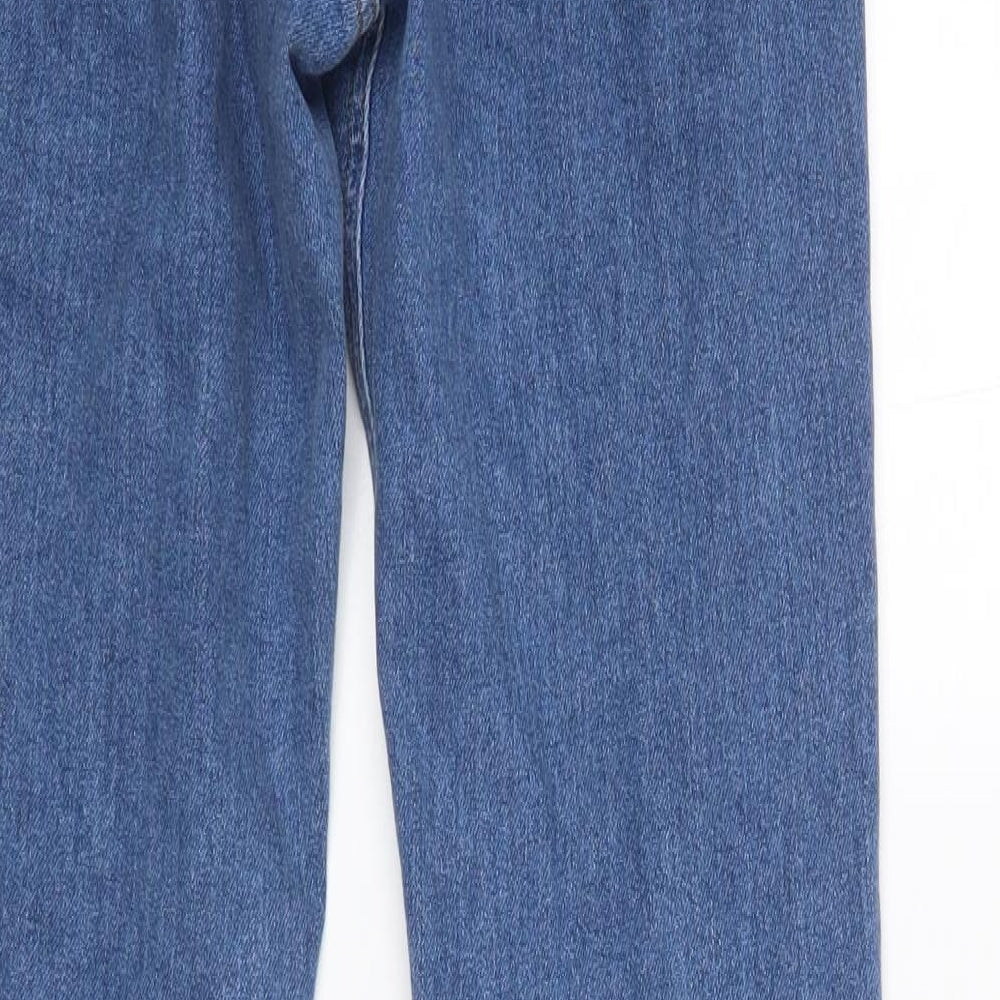 ASOS Womens Blue Straight Jeans Size 28 in L36 in