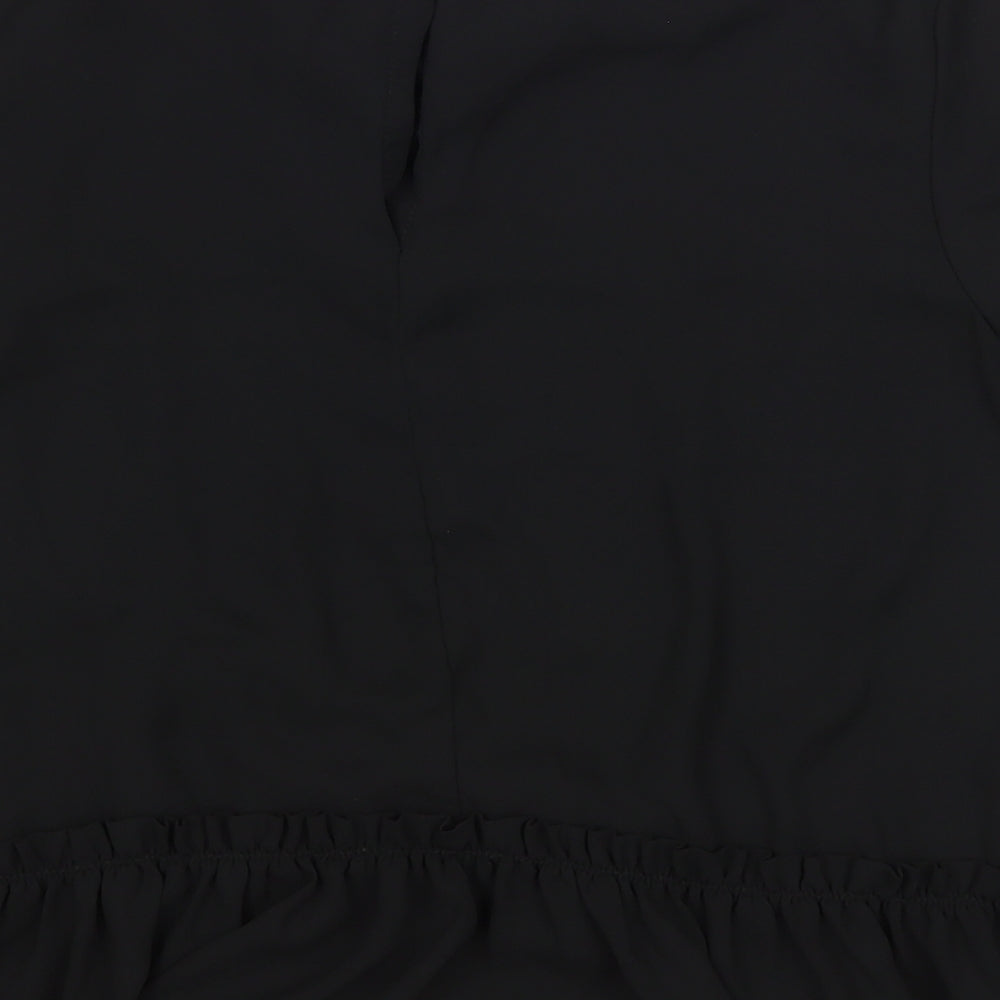 Womens UK Size 10 ASOS Blue Basic Blouse