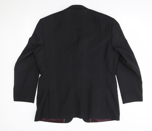 Mens UK Size Burton Regular Black Suit Jacket