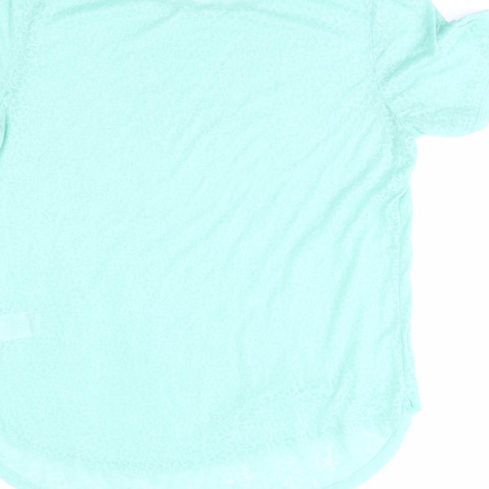 F&F Womens Blue Basic T-Shirt Size 10 -