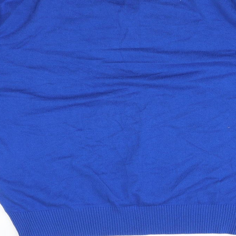 Mens UK Size S Henleys Blue Pullover Sweatshirt