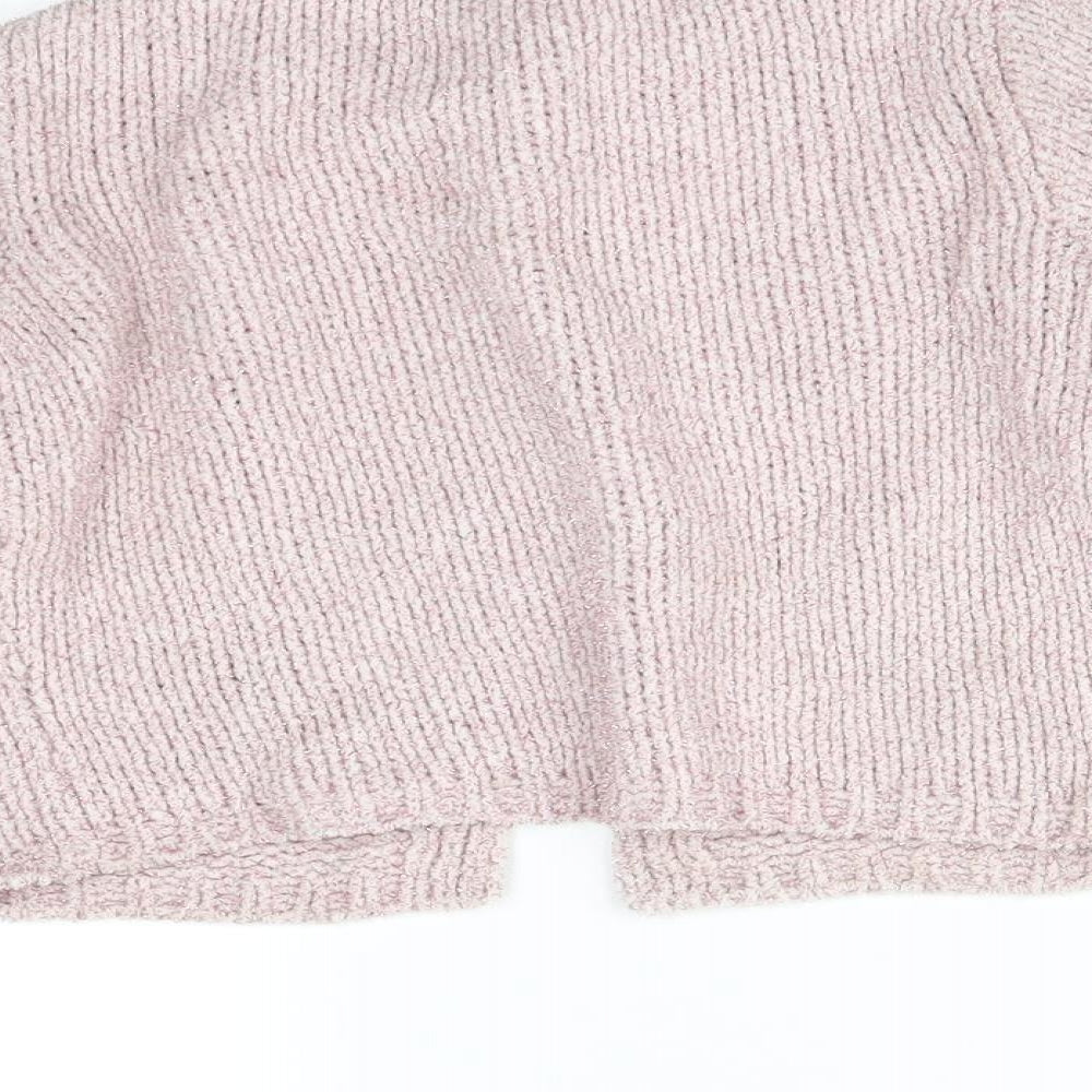 George Girls Pink Cardigan Jumper Size 6-7 Years