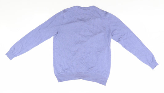 George Womens Blue Cardigan Jumper Size 14