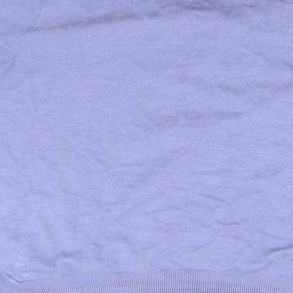 George Womens Blue Cardigan Jumper Size 14
