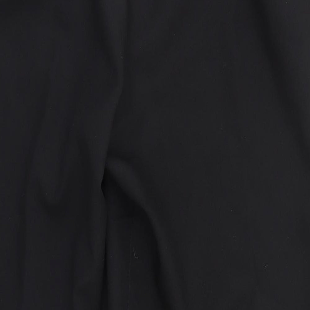 Classic Womens Black Trousers Size 18 L28 in