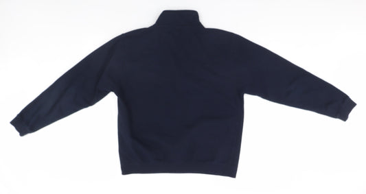 Awdis Mens Blue Pullover Jumper Size M