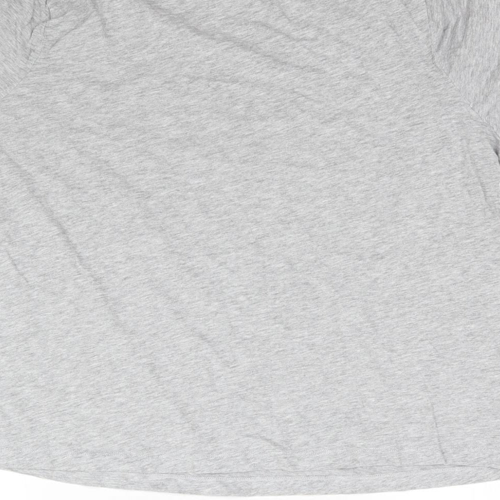 Womens UK Size 2 TU Grey Basic T-Shirt