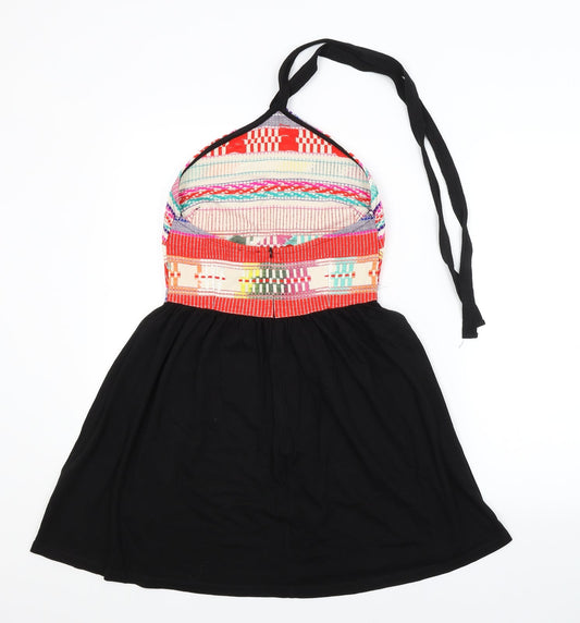 ASOS Womens Multicoloured Striped A-Line Size 6