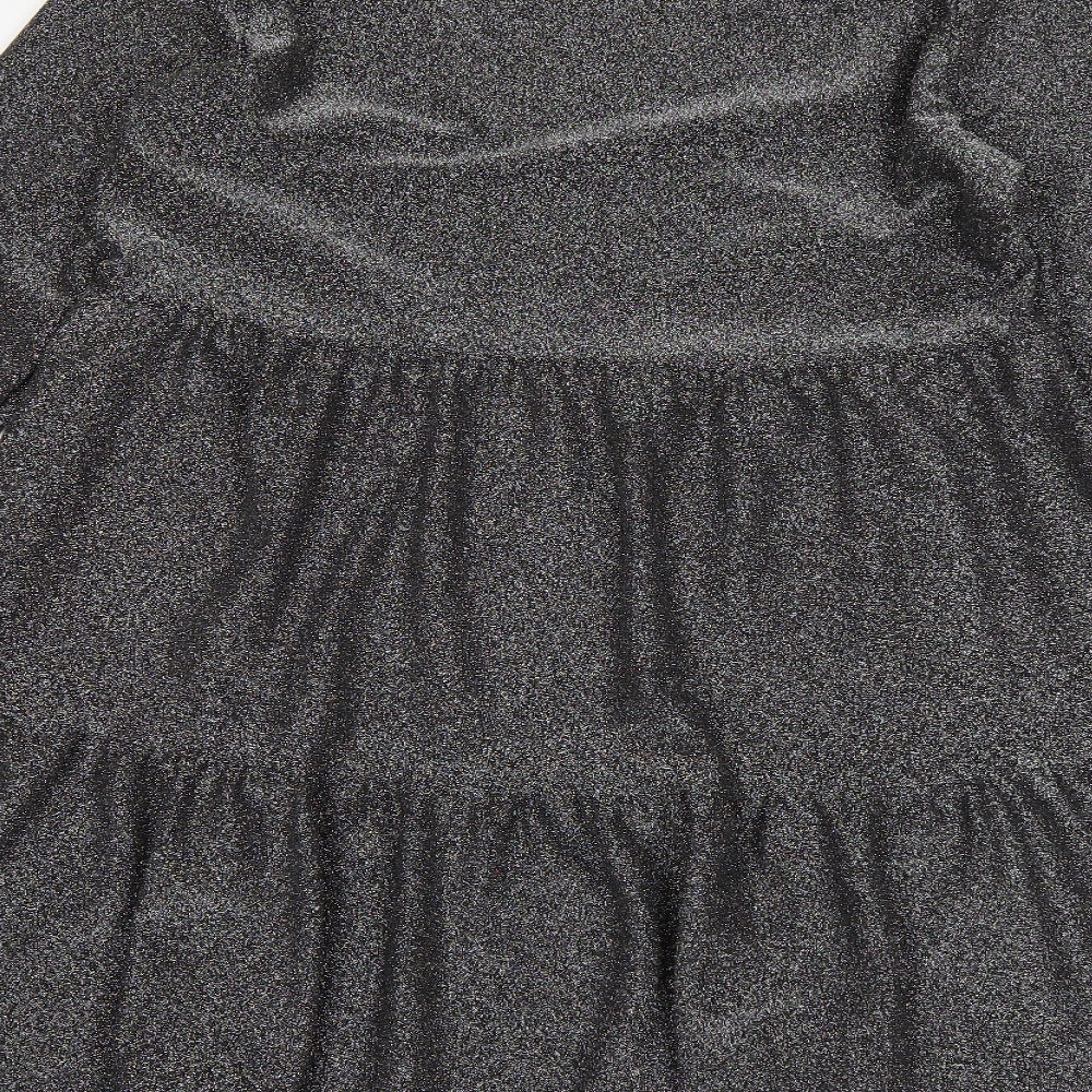 sweetissima Womens Silver A-Line Size 12