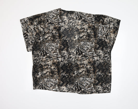 originals Womens Black Basic T-Shirt Size M