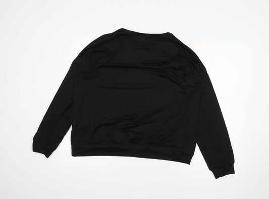 Primark Womens Black Pullover Jumper Size M