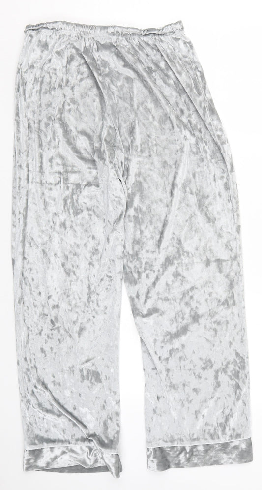 Womens UK Size 12 Preworn Regular Fit Grey Trousers