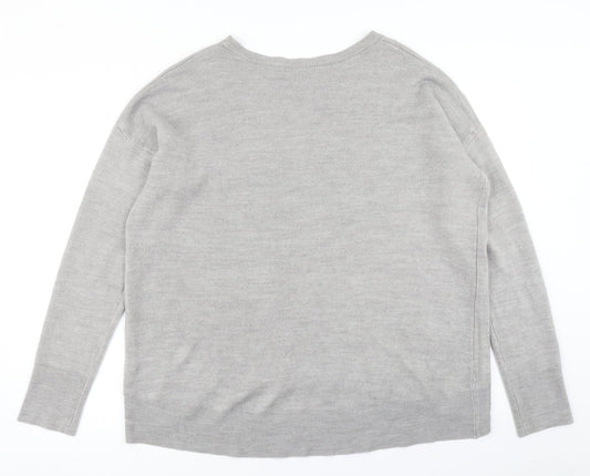 Primark Womens Grey Knit Pullover Jumper Size XL