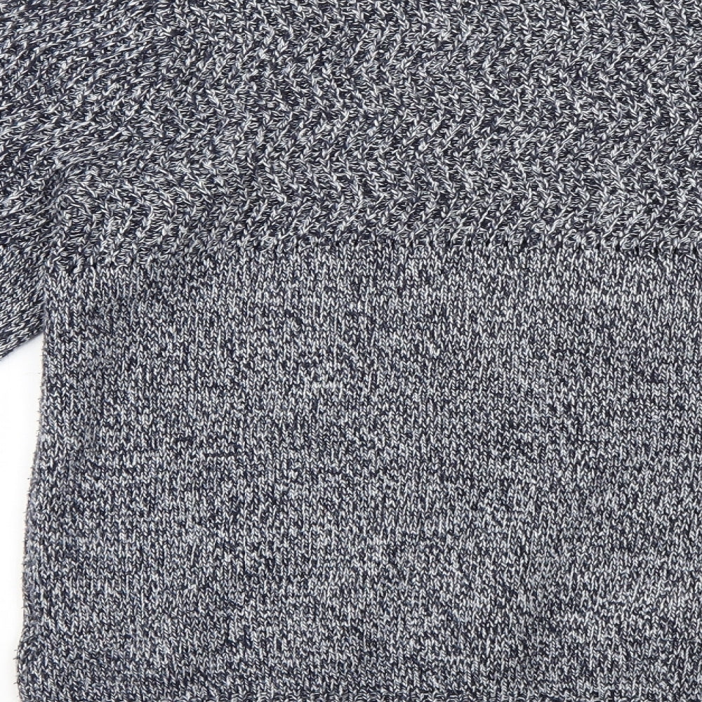 Mens UK Size M Topman Blue Pullover Jumper