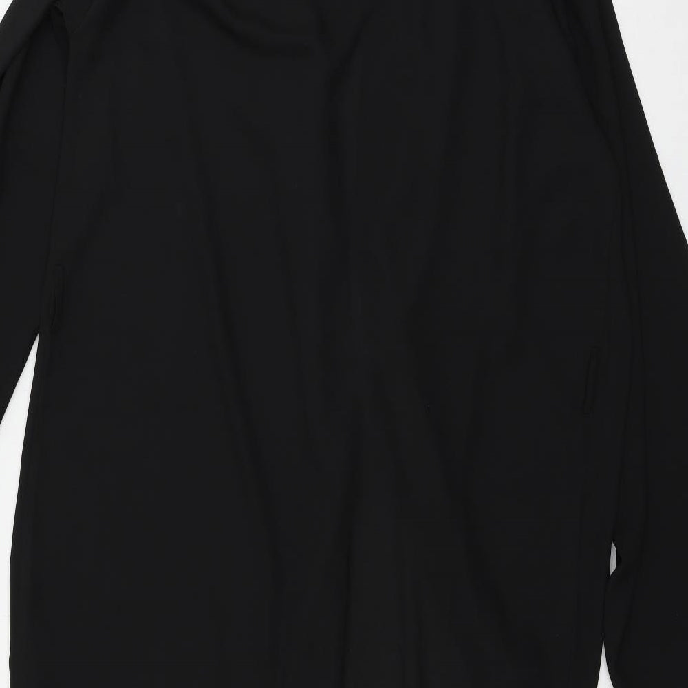 Missguided Womens Black Chiffon Jacket Size 8