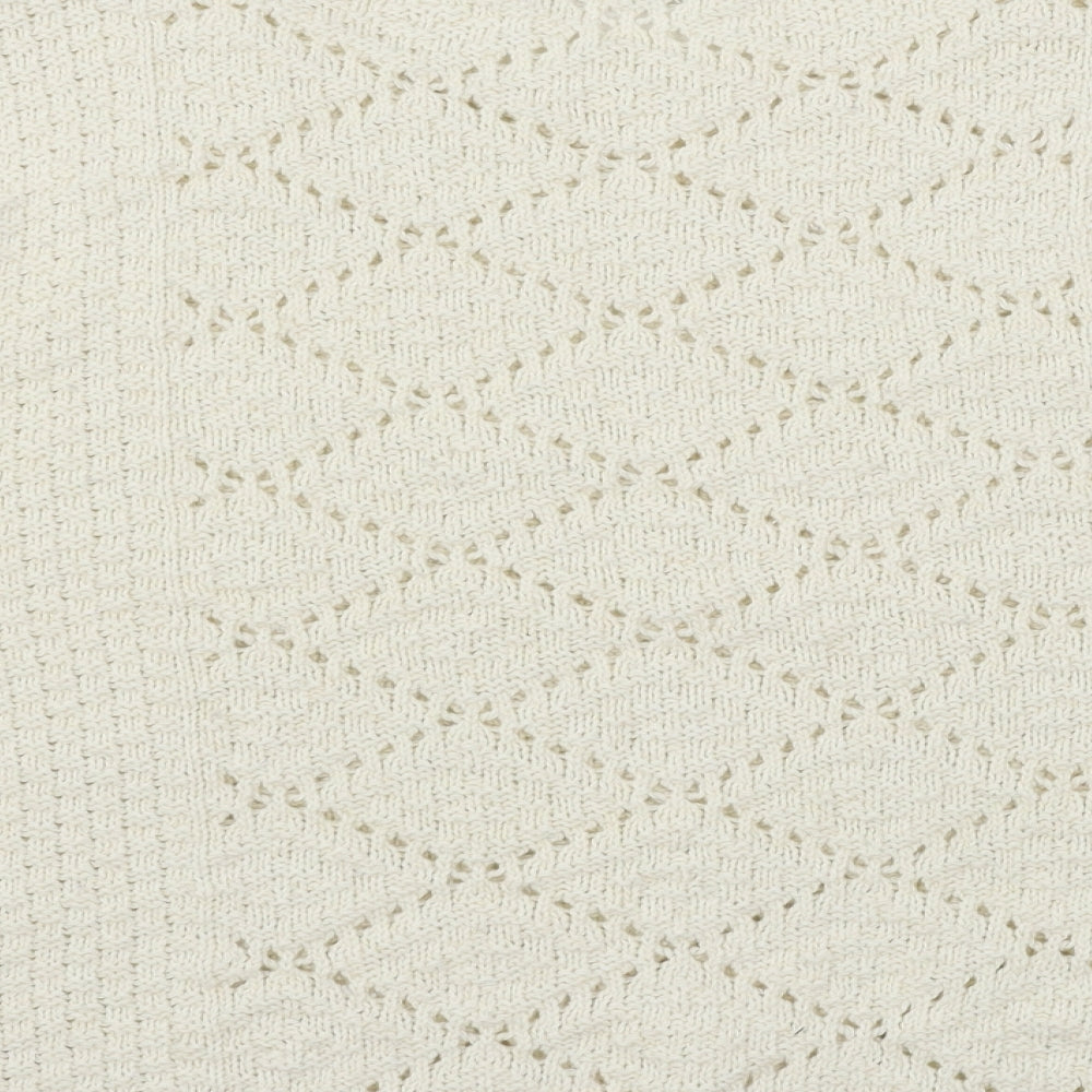 Womens UK Size 20 M&Co Ivory Pullover Jumper