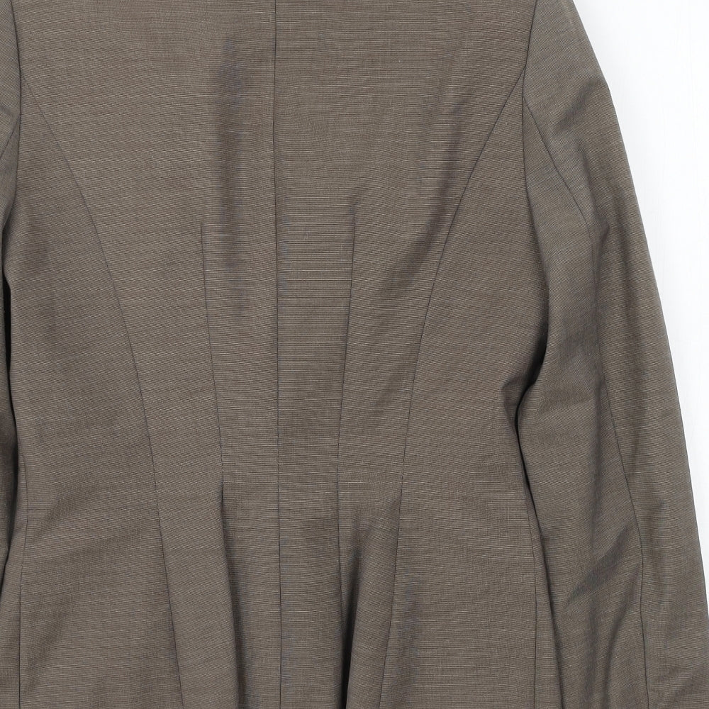 NEXT Womens Grey Jacket Suit Jacket Size 8